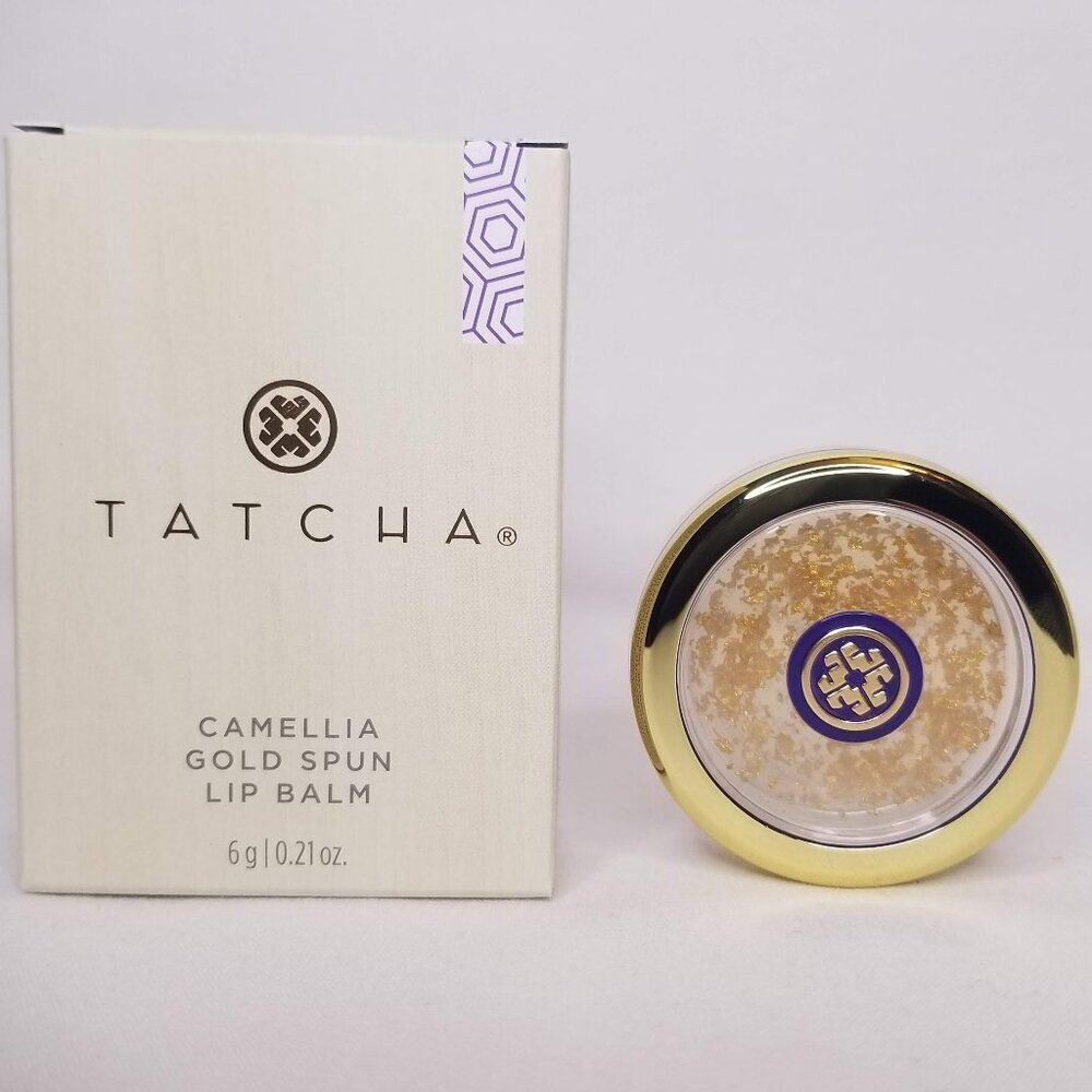 Tatcha -Camellia Gold Spun Moisturizing Lip Balm